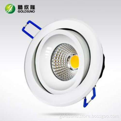 cutout 90mm COB LED down light